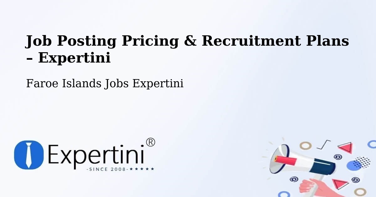 Job Posting Pricing & Recruitment Plans – Hov - Hov, Faroe Islands Jobs Expertini