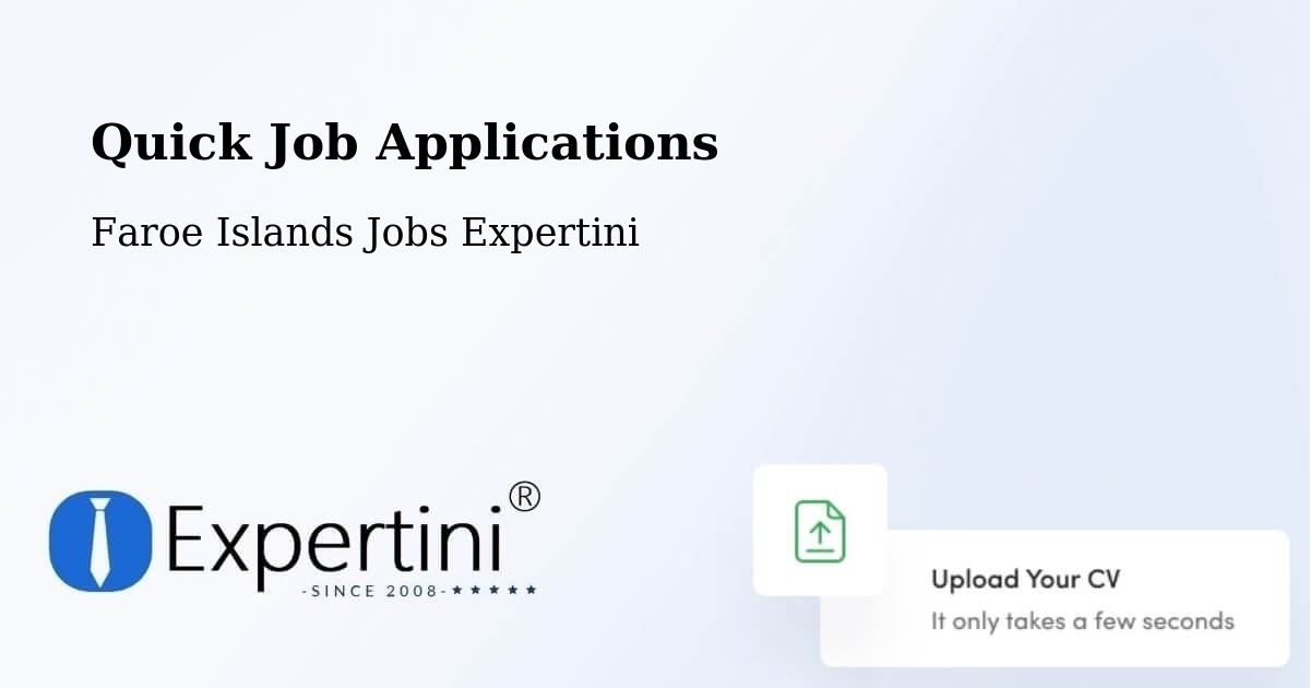 Quick Apply Feature – Hov - Faroe Islands Jobs Expertini