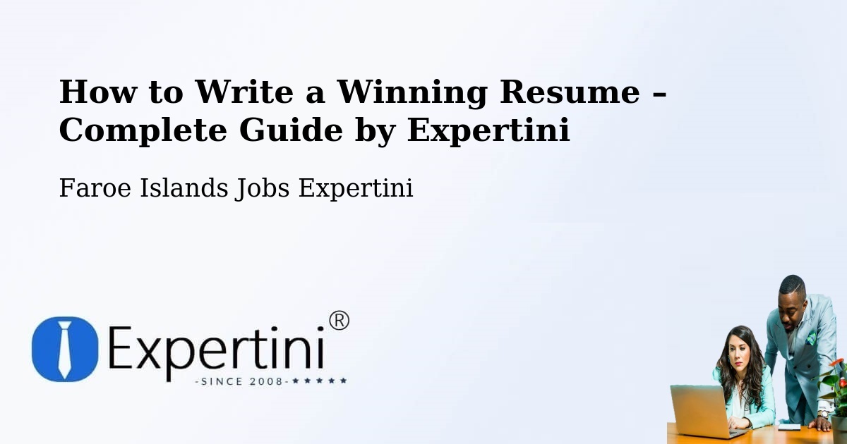 Resume Writing Guide for Job Seekers – Hov - Hov, Faroe Islands Jobs Expertini