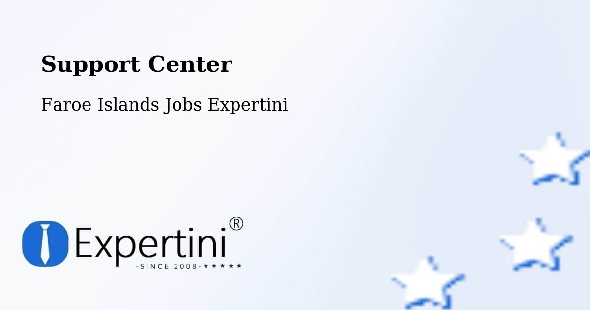 Support Services – Hov - Faroe Islands Jobs Expertini